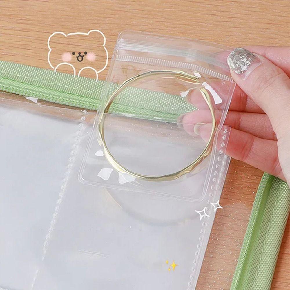 Water-proof Necklace Earring Holder Bag Anti-oxidation Jewelry Bag Photo Storage Book  Necklace
