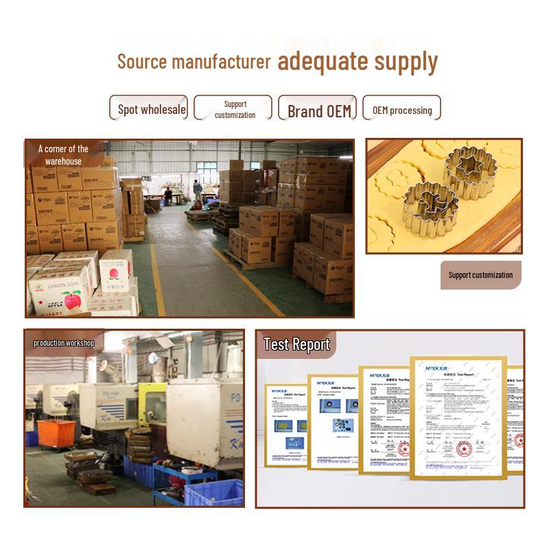 9-Piece Stainless Steel Cookie Cutter Set for Easter & Christmas - Includes Jam Cutout & Fondant Molds