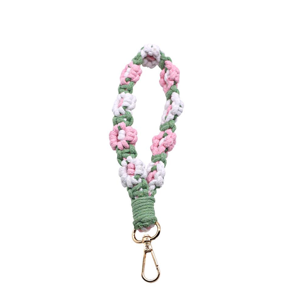 Boho Daisy Flower Phone Lanyard & Keychain Wrist Strap 22*4