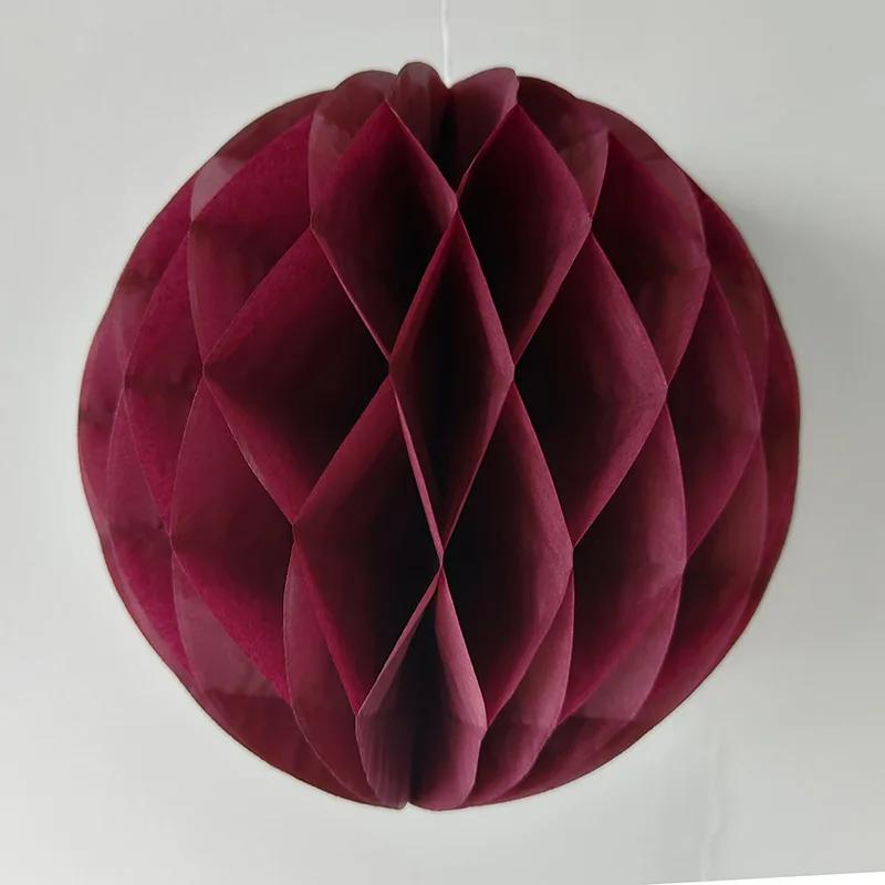 Multicolor 10inch Paper Honeycomb Tissue Flower Balls Lantern Birthday Party Wedding Baby Shower Decorations Christmas Supplies
