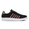 Damen Sportschuhe K-Swiss Court Tiebreak SDE Leder-Sneakers Schwarz (97012-091-M) 37,0