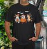Halloween Cute Cats, Spooky Season Gifts, Halloween T-Shirt Mens Womens Tees Top