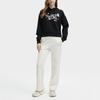 New FILA Knitted Sweatpants Women's Jade Rabbit White F11W418607F-IV