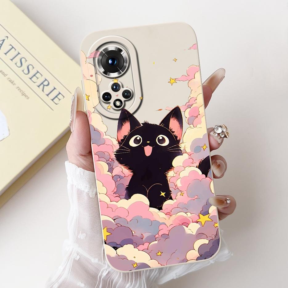 For Honor 50 Pro Case RNA-AN00 Fashion Candy Painted Cover Soft Silicone Matte Phone Case For Honor 50 Honor50 Pro Fundas Bumper
