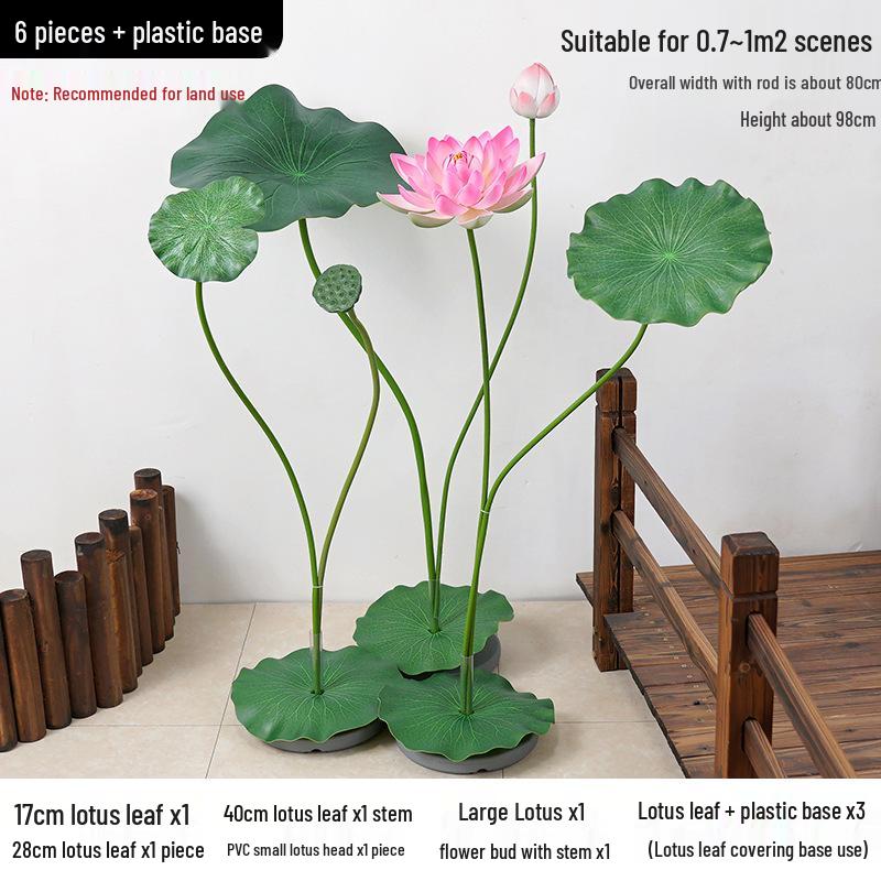 EVA Lotus und Lotusblatt Tanz Requisiten für Teich Bühnenbild Dekoration