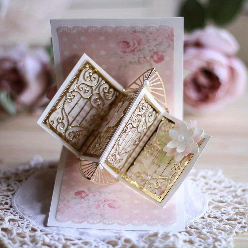 Knife Mold Pop-up Card Scrapbook Metal Carbon Steel Knife Mold DIY Paper Art Embossing Cutting Template