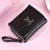 BONITA Women's Handle Mini Half Wallet Approximately 11x8.5x4cm 5 Colors