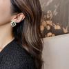 Cercei Rotunzi Noi Populari Placati cu Aur Real de 14K Pentru Femei Fete Bijuterii cu Zirconiu Aaa Ac Stud Petrecere Cadou Fin