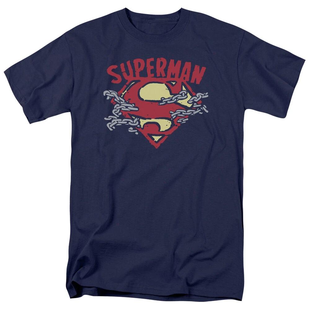 Superman  Chain Breaking  T-Shirt - Regular or Tank - to 5X XL