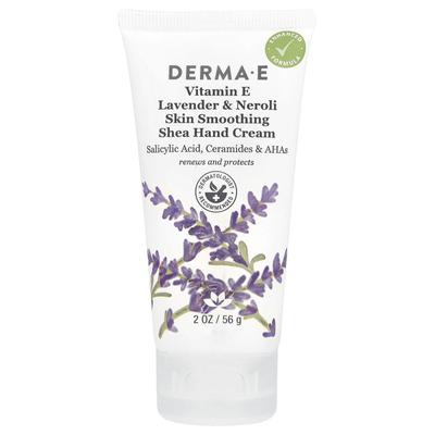 Skin Smoothing Shea Butter Hand Cream, Vitamin E, Lavender & Neroli, 56g (2oz)