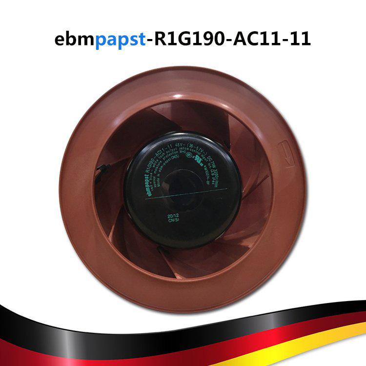 Ebmpapst R1G190-AC11-11 48V German Centrifugal Cooling Fan