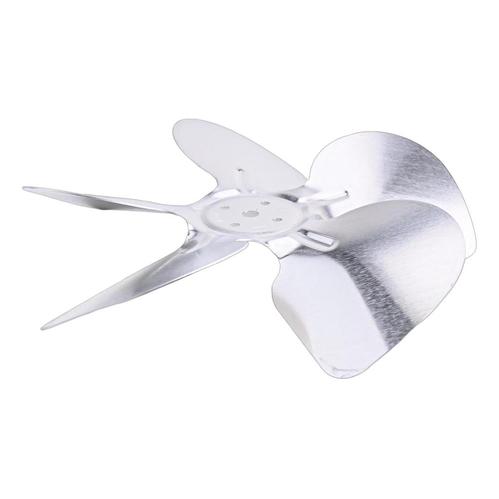 Aluminum 4pcs refrigerator fan blades 28 degree cooling design motor blade hole diameter 69mm compatible with cold storage fans