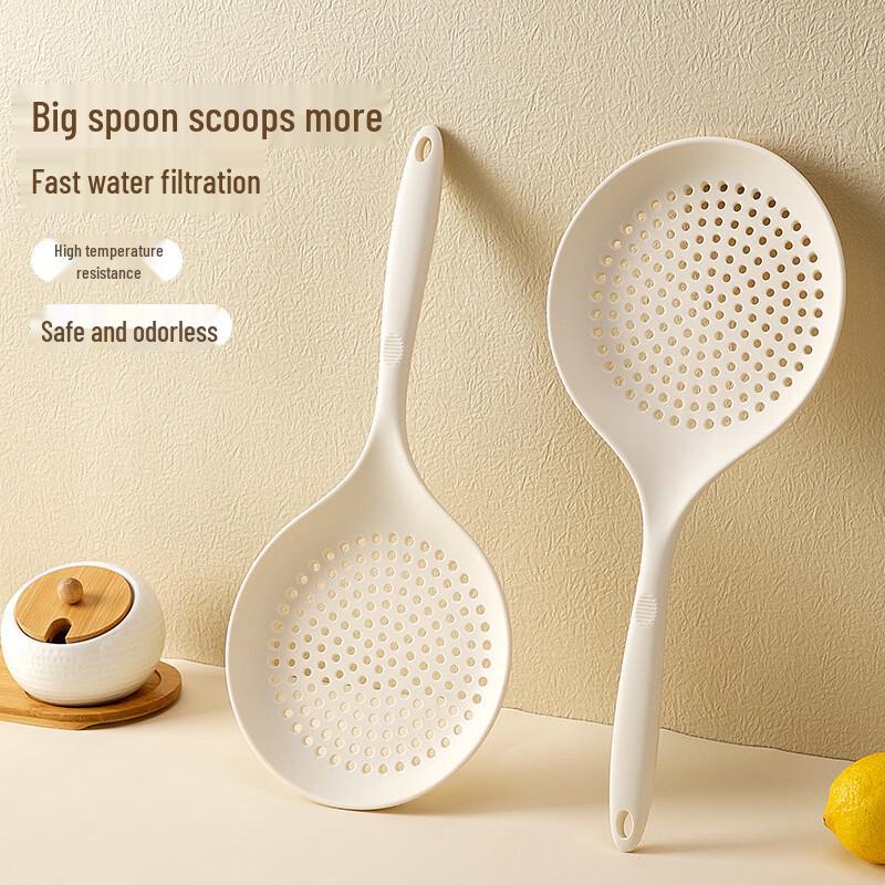 De ou Star Light Large Silicone Slotted Spoon (2-Pack)