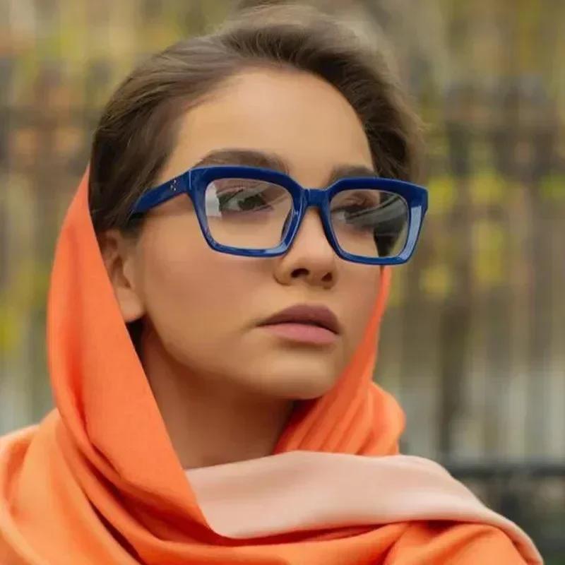 Oversized Square Reading Glasses Men Women Large Frame HD Presbyopia Eyeglasses Diopter 0 to +3 5 Portable Gafas