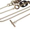 HERMES  H057078FD00  Necklace gold metal/Buffalo horn Women