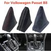 Automatic LHD For Volkswagen Passat B8 DSG Gear Shift Gaiter Boot Center Console Shift Bezel Auto Trans Shift Cover Plate