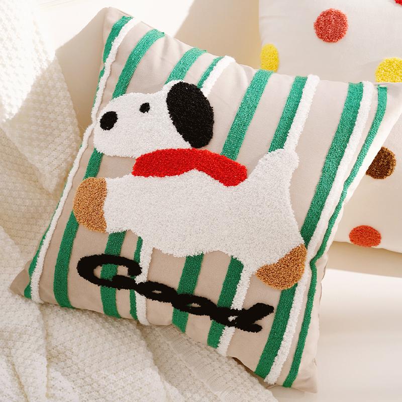 Blanket Cute Headboard Cushion Throw Pillow Cover Children's Throw Pillow for Decoration Cartoon Living Room Sofa Throw