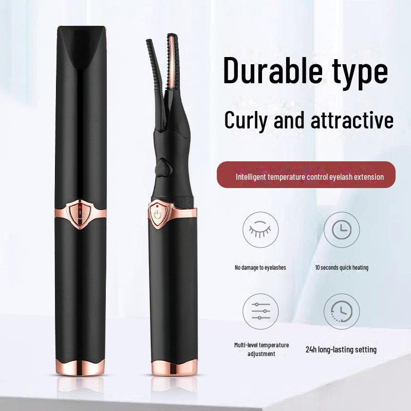 

Перезаряжаемые электрические щипцы для завивки ресниц: Долговечный, нагреваемый, широкоугольный формирователь ресниц