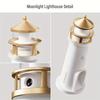 Moonlight Lighthouse Projection Lamp Atmosphere NightLight Bluetooth Audio Ornaments Remote Control Human Body SensingTable Lamp
