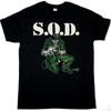 T-shirt Band SOD Schizm Tour 1985 Thrash Metal Tee