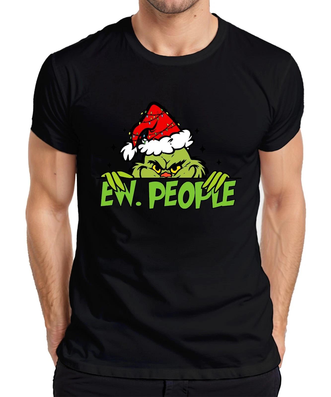EW. PEOPLE Weihnachtsgrinch sarkastisch Weihnachten Geschenk Herren T-Shirt M