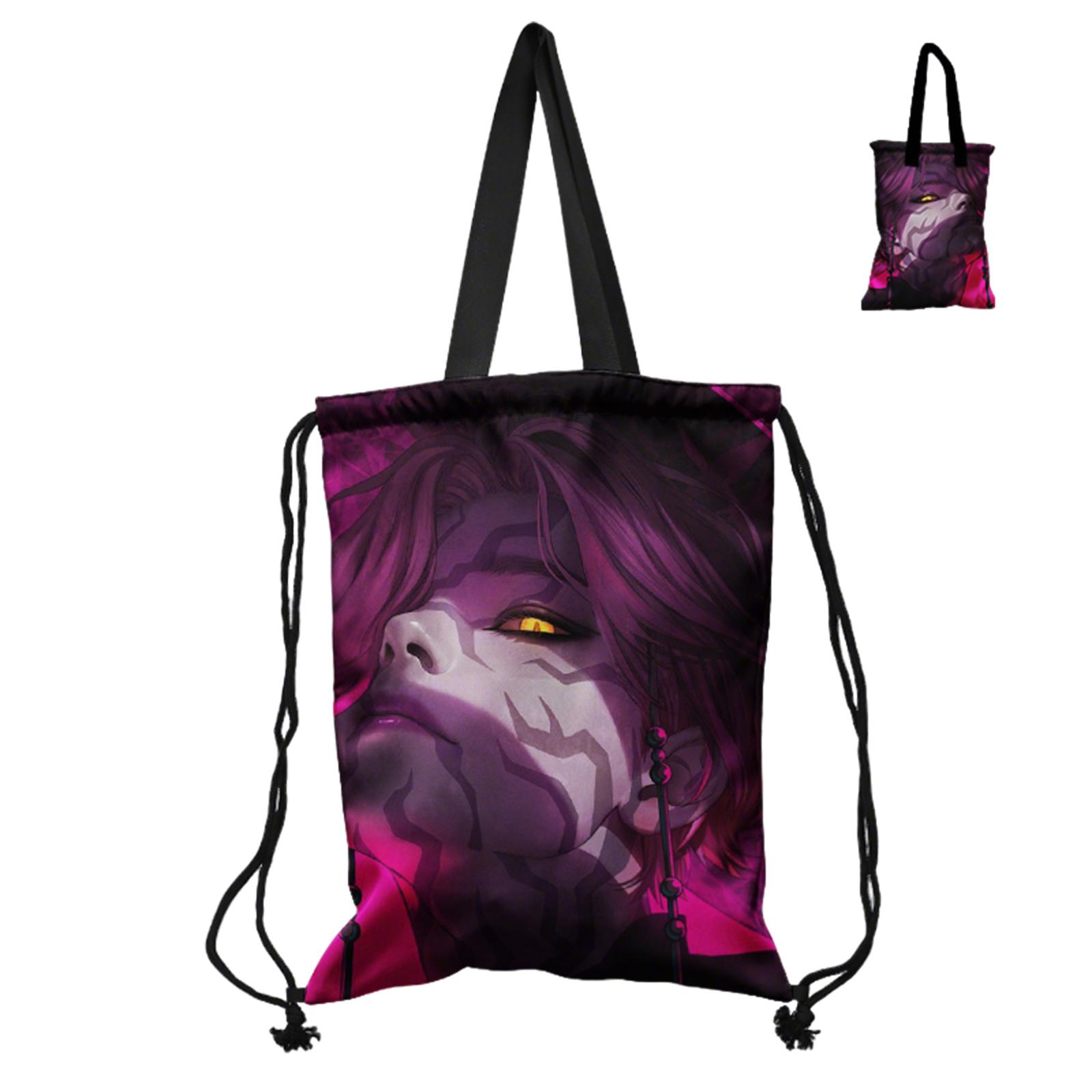 

Водонепроницаемая композитная ткань Двусторонняя сумка для хранения на шнурке One Size