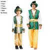 Boys Halloween Party Costume Muslim Parentchild Arabian Prince Cosplay King
