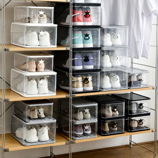 Organizzatori di scarpe Scaffale salvaspazio per riporre scarpe in PP di grande capacità per la casa