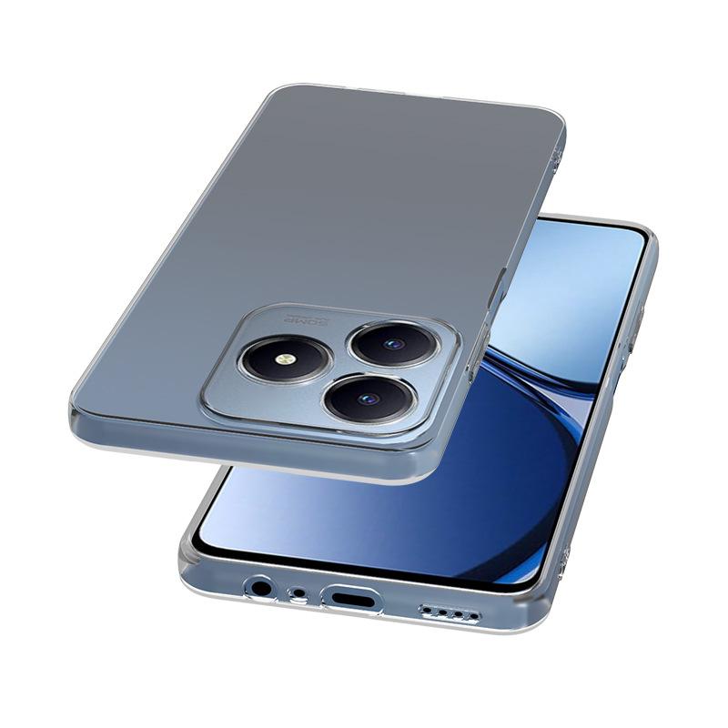 Simple Slim Soft TPU Clear Camera Protection Cover For Realme C63 RealmeC63 4G Phone Cases