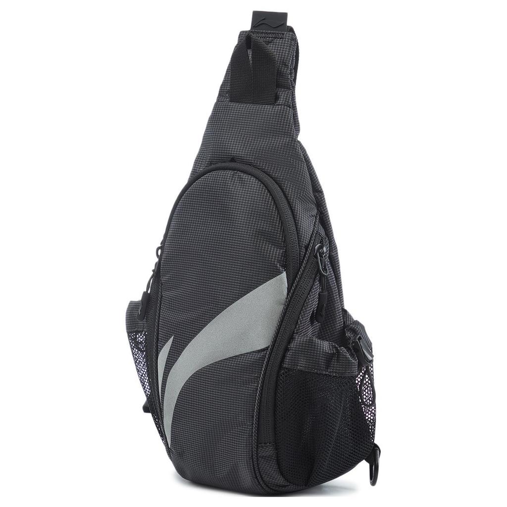 New LiNing Fitness Series Polyamide Crossbody Bag, Shoulder Bag Regular Unisex Black ABDU387-1