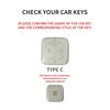 4 Buttons Suede Leather Car Key Case Cover For ZEEKR X 001 007 009 7X MIX Anti-Scratch Auto Keychain Protector Shell Accessories