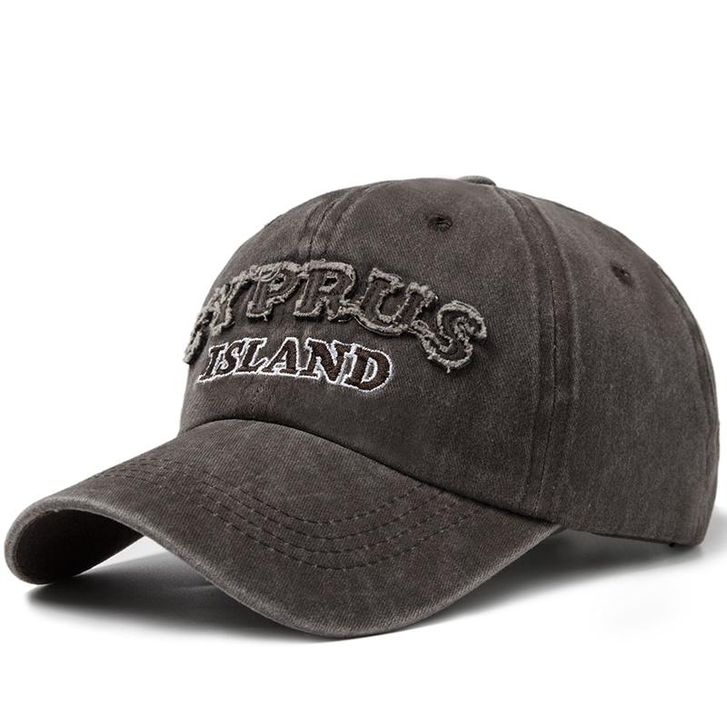 Style Baseball Cap For Men Casual Cotton Letter Print Embroidery Women'S Cap Summer Outdoor Use Sportss Sun Visor Hat Cntang Washing Vintage