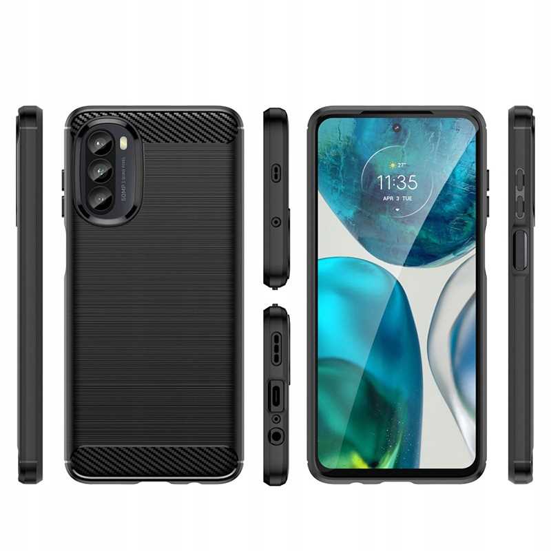 Sc Carbon Motorola Moto G52/G82 Czarny