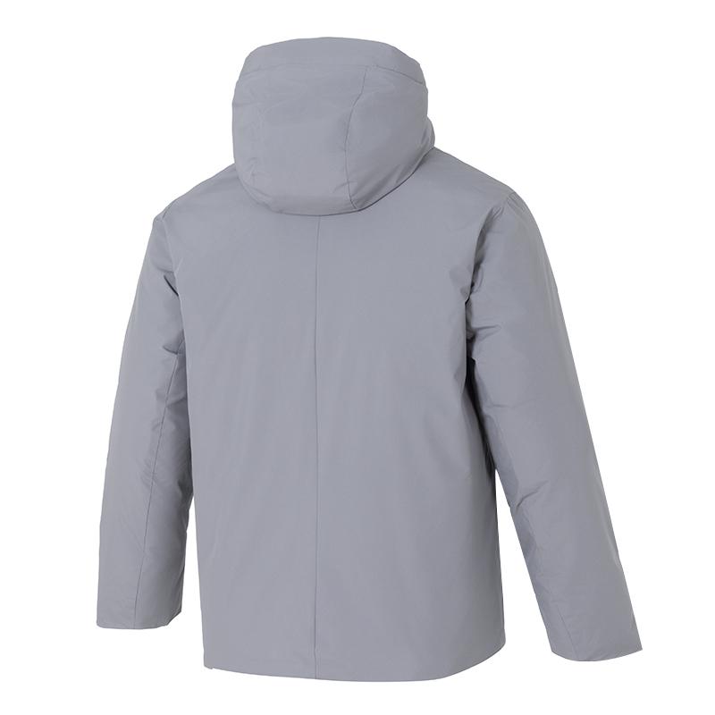 adidas Hooded Sports Casual Zipper Long Sleeve Down Jacket Men Outerwear KQ5503