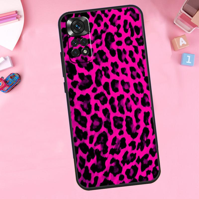 Leopard Print For Xiaomi Redmi Note 14 10 11 12 13 15 Pro Plus Phone Case For Redmi 15C 14C 10C 12C 13C 15
