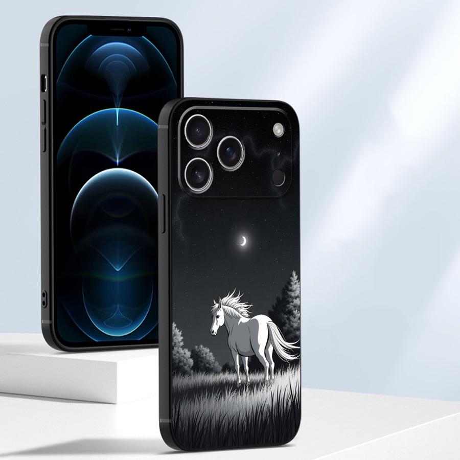 Case for Apple iPhone 17 Pro Max 15 Pro 7 8 12 11 Air 13 14 16 XR XS MAX Funda Phone Cover Sky Horse