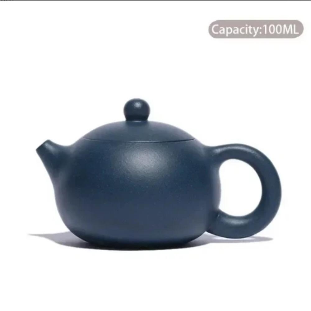 100ml Yixing Boutique Purple Clay Teapot Ball Shaped Infuser Xishi Tea Pot Beauty Kettle Customized Zisha puer Tea Set Authentic