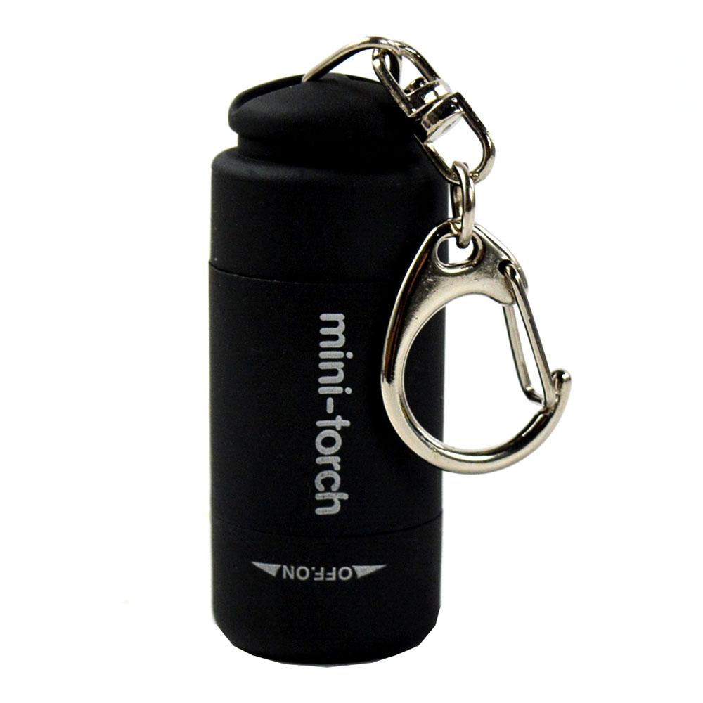 100% Brand New And High Quality 0.5W Mini USB Rechargeable LED Torch Lamp Flashlight Keychain Keyring Waterproof Mini Torch