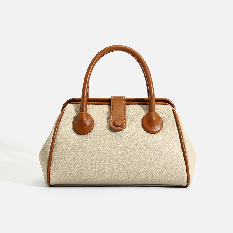 Handbag Niche High-end Pillow Bag Spring New Soft Leather Fashionable Large-capacity Mother Bag Clip Bag