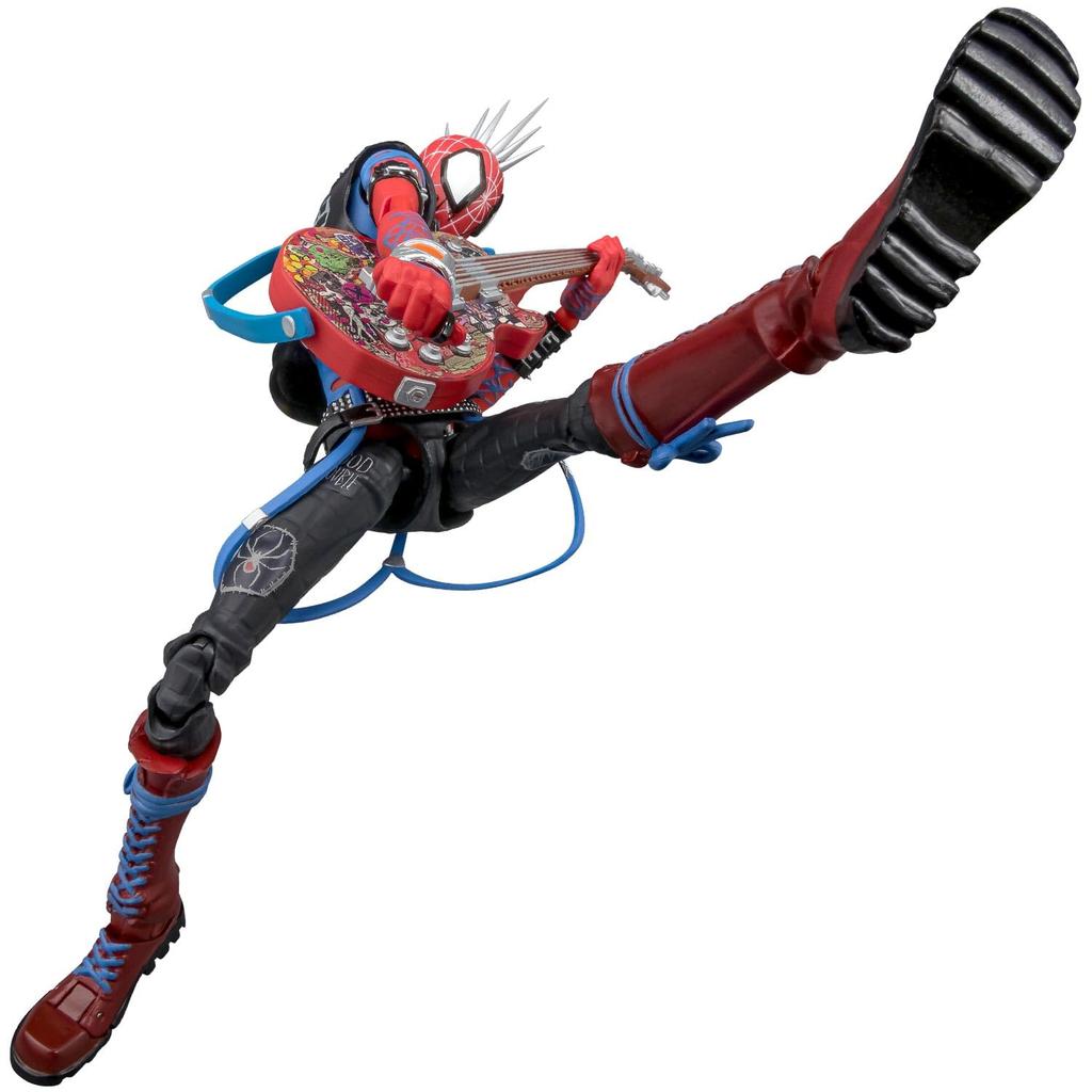 Across the SV Action Approximately 180mm PVC ABS Painted Action Figure Spider-Man Spider-Verse Spider-Punk, &