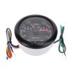 3 in 1 85mm Tachometer DC 9 to 32V 6000rpm 8 to 16V Voltage Gauge E 1 4 1 2 3 4 F Fuel Level 7 Color Backlight for Car