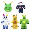 30cm Regretevator Gnarpy Plush Toys Soft Stuffed Regretevator Plushie Pillow Game Anime Green Cat Robot Dolls Birthday Gifts