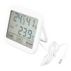 Thermometer Hygrometer Touch Screen Temperature Humidity Gauge for Home Office