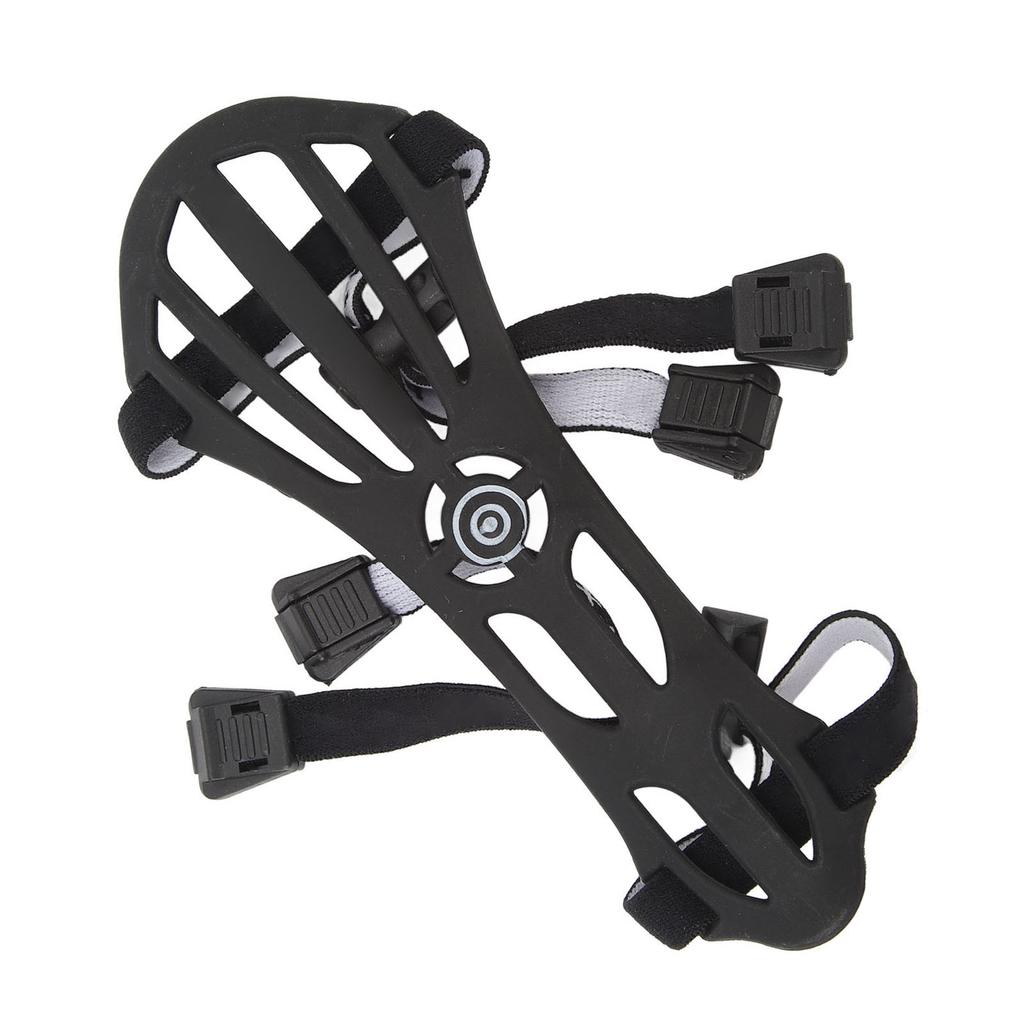 Archery Arm Guard Adjustable Ergonomic Lightweight PP Arm Protector for Recurve Compound Bow Black