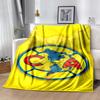 Club América Flannel Blanket Soft All-Season Throw, Design for Camping, Car Travel, Hiking Sofa, Bed, Office Perfect Gift for Parties
