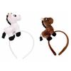 Pony Plush Hair Hoop Cartoon 2026 New Year Headband Cute New Year Headpiece  New Year Dress Up