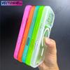 Custodia Magnetica Trasparente Colore Neon Originale Per Iphone 17air 16 16pro 15 14 pro Max Pulsante Fotocamera Tattile Per Magsafe Cover Rigida
