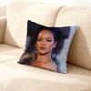 Singer RRihannaES Pillow Case For Sofa Decor Car Office Room Printing Cushion Cover Decorations and Protector