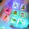 3Pcs Bath Ice Cube Lights - Kids To Love Baths Safe Bath Playmate For Kids Bath Toys For Children