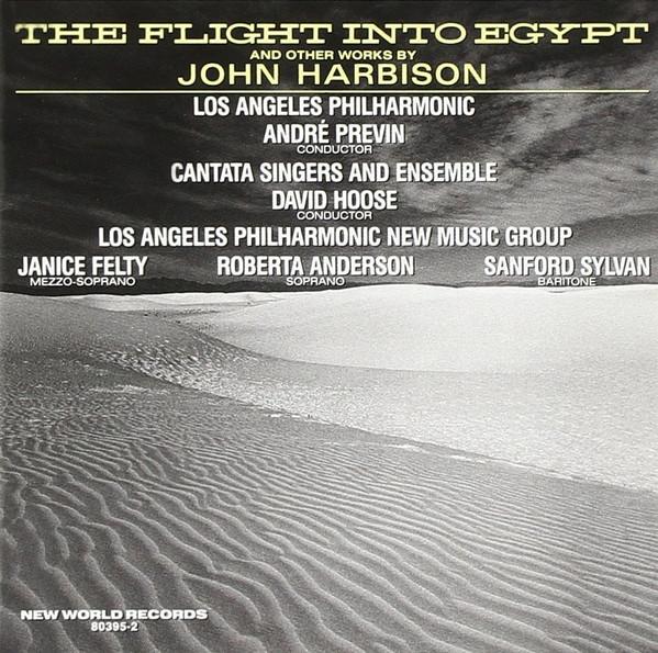 

CD JOHN HARBISON The Flight Into Egypt The Natural 803952 New World Recor 1990 Japan Classical Used